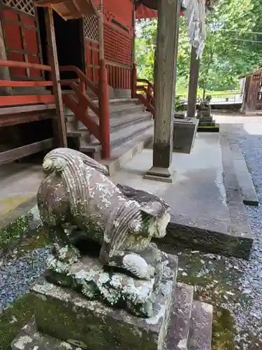 椋神社の狛犬