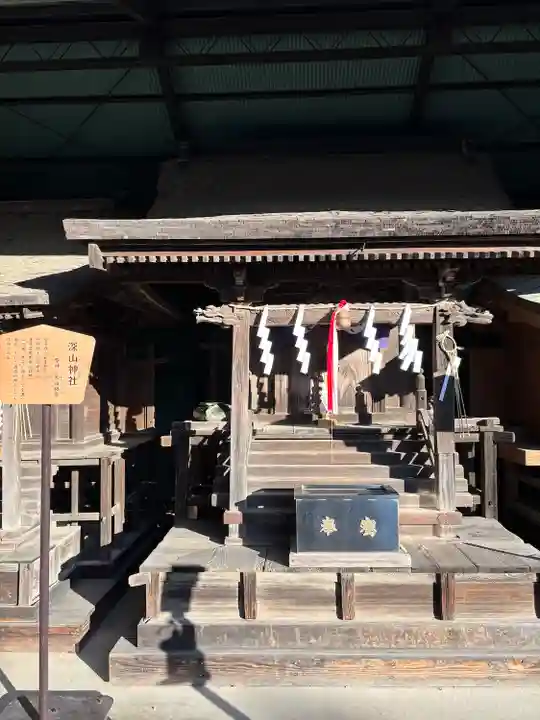 諏訪神社の末社・摂社