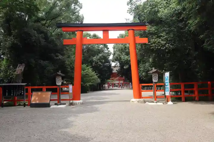 賀茂御祖神社(下鴨神社)の鳥居