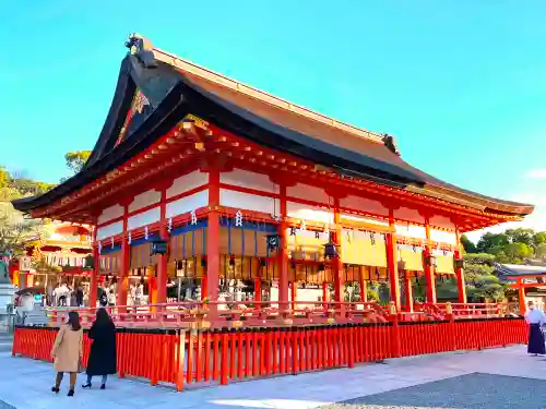 伏見稲荷大社の本殿・本堂