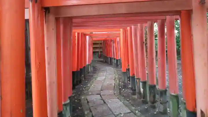 賀茂波爾神社(賀茂御祖神社境外摂社)の鳥居