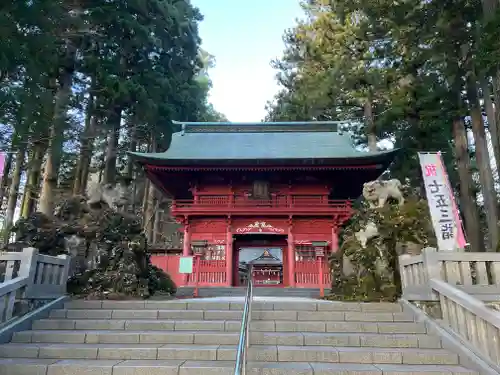 富士山東口本宮 冨士浅間神社の山門・神門