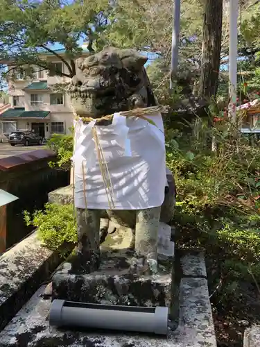 日和佐八幡神社の狛犬