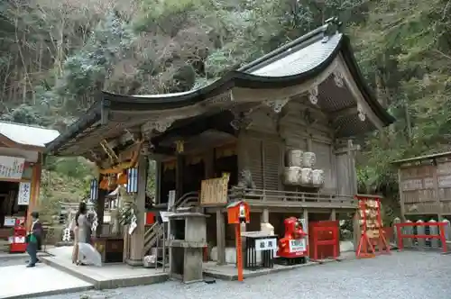 由岐神社の本殿