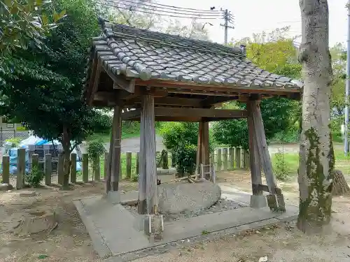 外町神明社の手水舎