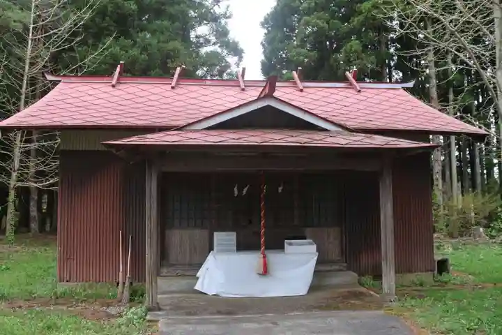 御札神社の本殿・本堂