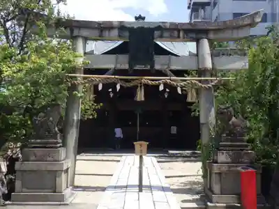 菅大臣神社の鳥居