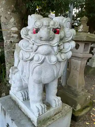 加江田神社の狛犬