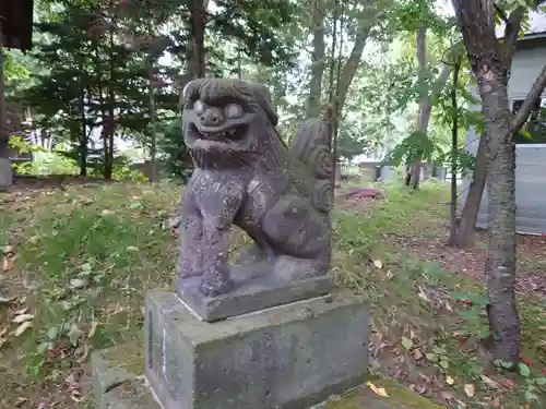 永山神社の狛犬