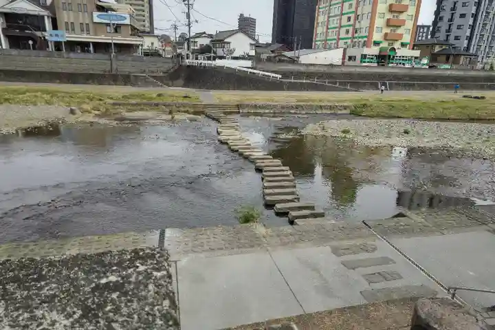 諫早神社(九州総守護 四面宮)の周辺
