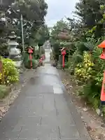 平出雷電神社の景色