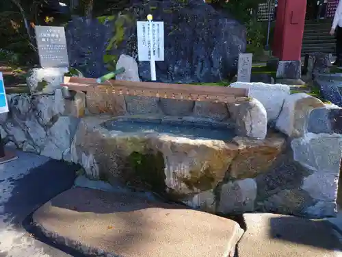 旦飯野神社の手水舎