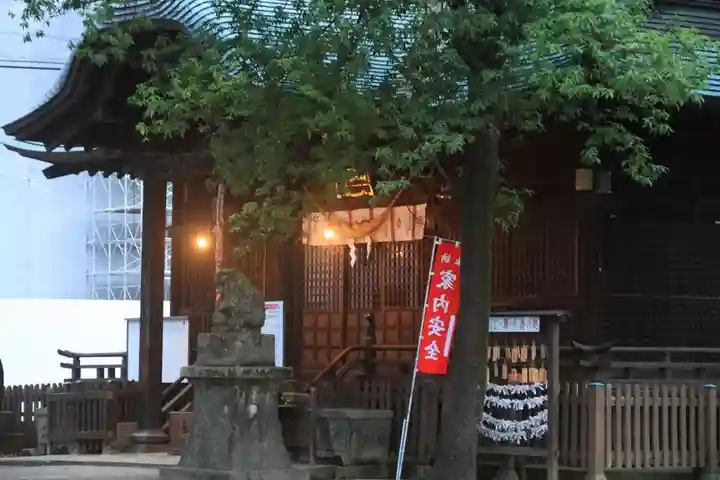 阿邪訶根神社の本殿・本堂