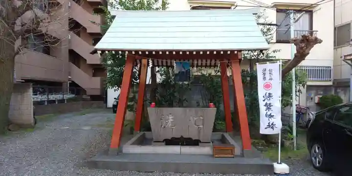 秋葉神社の手水舎