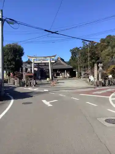 太部古天神社の鳥居