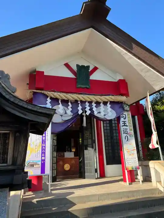 元郷氷川神社の本殿・本堂
