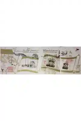 10月、11月とつなげるとイラストが繋がる構成です。