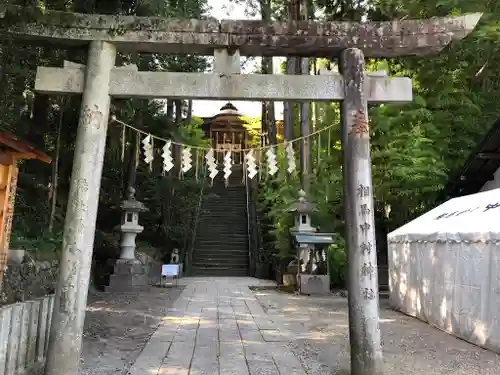 相馬中村神社の鳥居