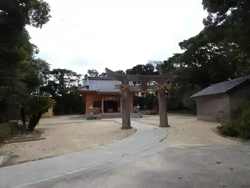 富岡伊邪那岐神社の鳥居