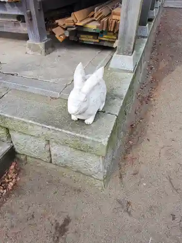 (下館)羽黒神社の狛犬