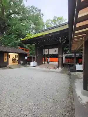 河合神社(鴨川合坐小社宅神社)の山門・神門