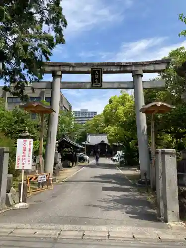 加納天満宮の鳥居