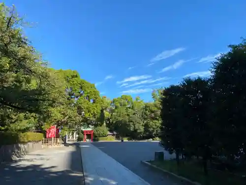 稲毛神社の景色