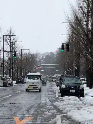 富山縣護國神社の周辺