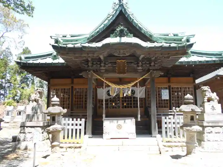 植田八幡神社の本殿・本堂