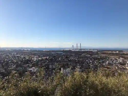 人見神社の景色