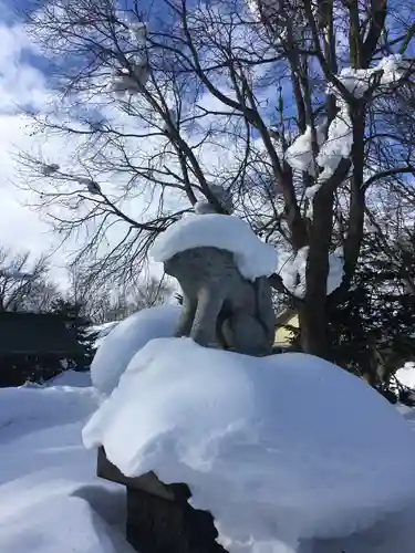 砂川神社の狛犬