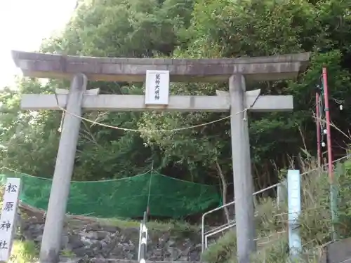 松原神社の鳥居