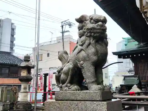 素盞男神社の狛犬