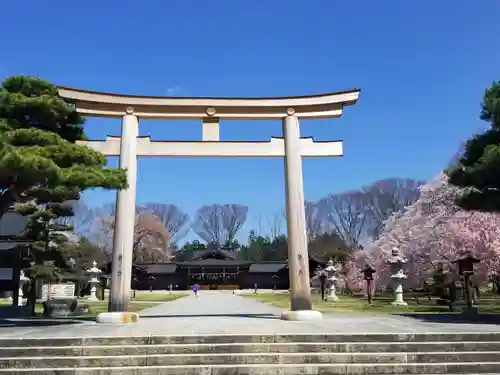 長野縣護國神社の鳥居