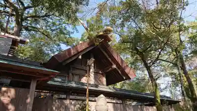 安久美神戸神明社の本殿・本堂