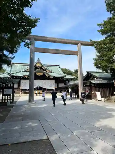 靖國神社の鳥居