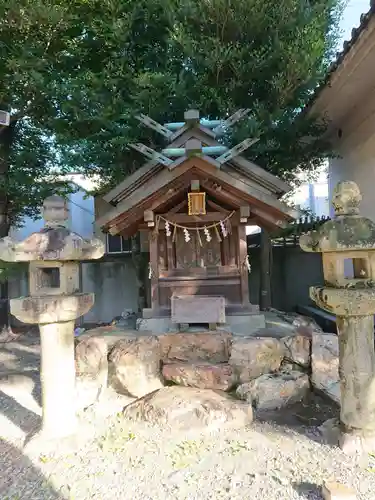 安久美神戸神明社の末社・摂社