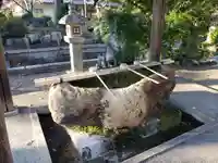 五箇神社の手水舎