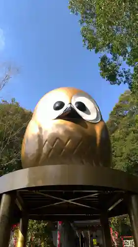 鷲子山上神社の狛犬