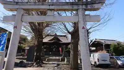 滝野川八幡神社の鳥居