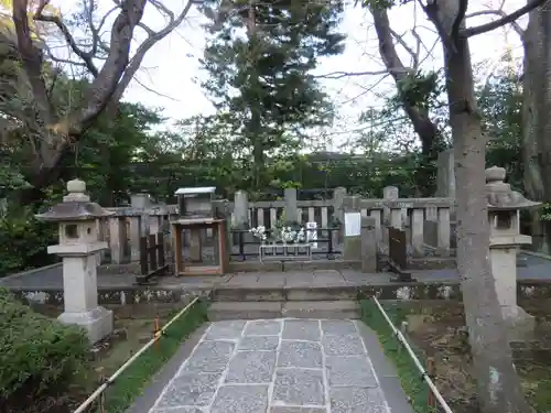 松陰神社のお墓