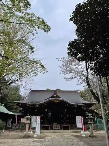 渋谷氷川神社の本殿・本堂