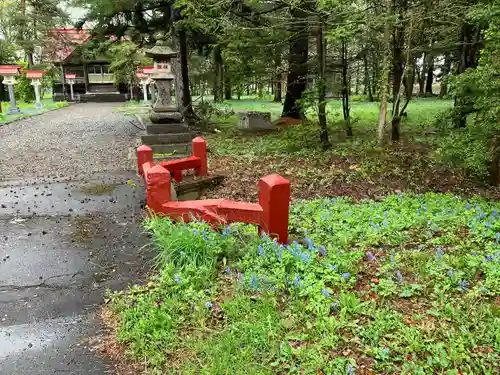 雨龍神社の庭園