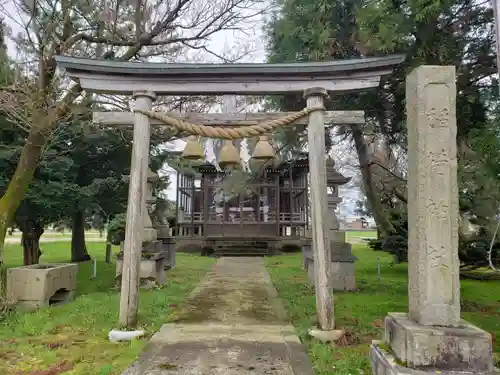 稲荷神社の鳥居