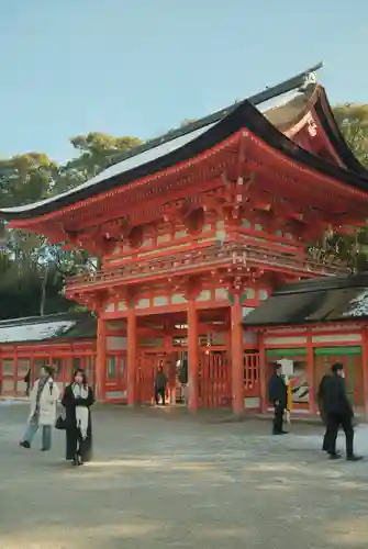 賀茂御祖神社（下鴨神社）の山門・神門