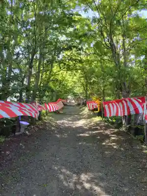釧路一之宮 厳島神社のお祭り