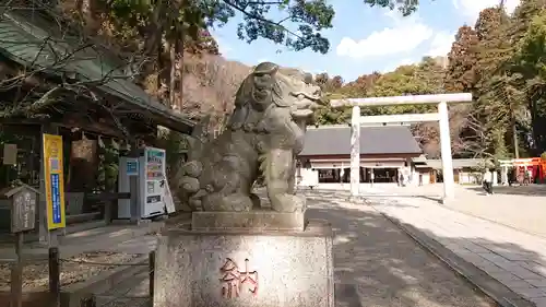 常磐神社の狛犬