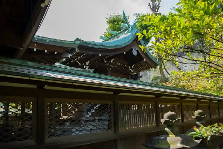 白金氷川神社の本殿・本堂