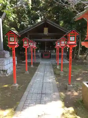 常陸第三宮　吉田神社の末社・摂社