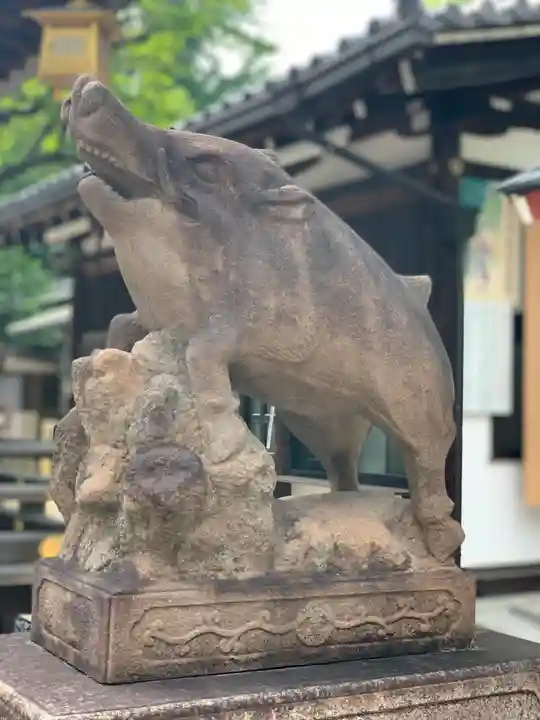 護王神社の狛犬